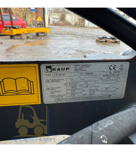 Захват для рулонів, тюків, поворотний KAUP 1.5T451W