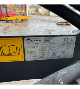 Захват для рулонів, тюків, поворотний KAUP 1.5T451W