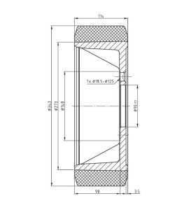 Колесо 343/114/90