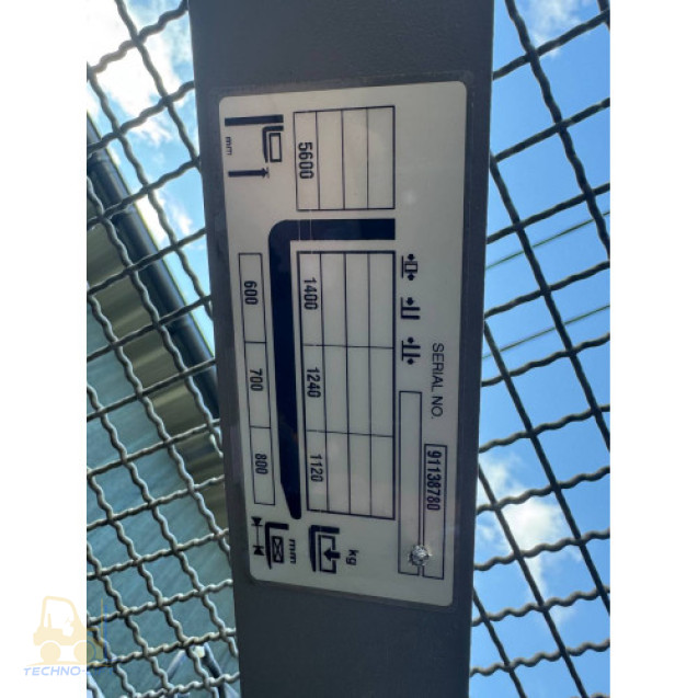 Річтрак електричний JUNGHEINRICH ETV 214, с.н. 91138780, мачта 5300 DZ, в.п. 1400кг, 2019 р.в.