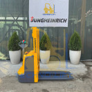 Штабелер електричний JUNGHEINRICH EJC 110, с.н. 90454180, мачта 2500 ZT мм, в.п. 1000 кг., 2014 р.