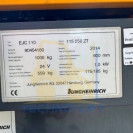 Штабелер електричний JUNGHEINRICH EJC 110, с.н. 90454180, мачта 2500 ZT мм, в.п. 1000 кг., 2014 р.