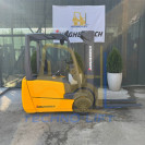 Навантажувач електричний JUNGHEINRICH EFG 216k, с.н. FN372512, мачта 4500 DZ мм, в.п.1600 кг, 2008 р.в.