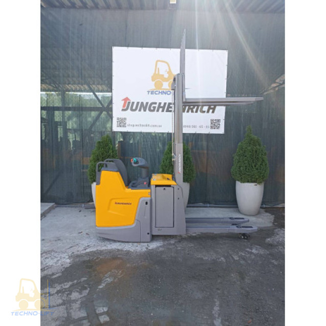 Штабелер електричний JUNGHEINRICH ERD 220, мачта 2010 ZT, в.п. 2000 кг, 2018 р.в.