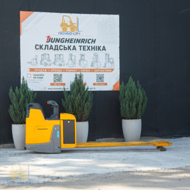 Візок електричний JUNGHEINRICH ERE 225, в.п. 2500 кг, довж. вил 2400 мм,  2022 р.в.
