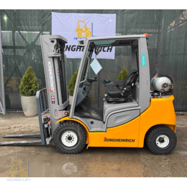 Навантажувач газовий JUNGHEINRICH TFG 425s, с.н. FN554143, мачта 5000 DZ мм, в.п. 2500кг, 2017 р.в.