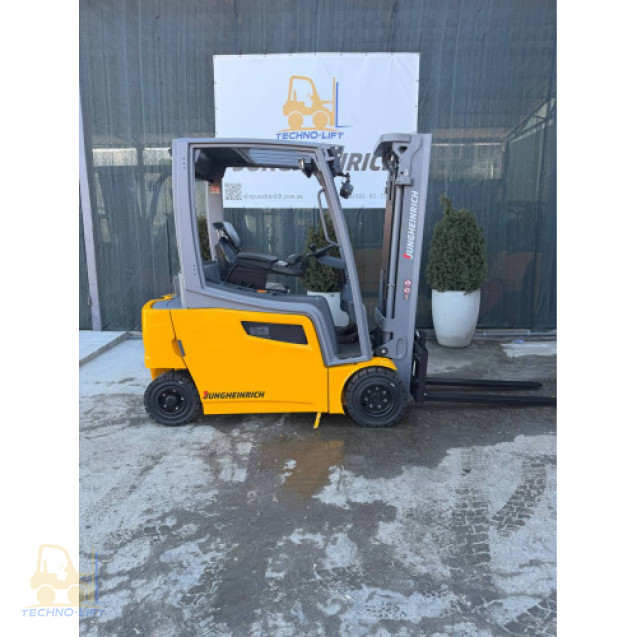 Навантажувач електричний JUNGHEINRICH EFG 320 с.н. FN628719, мачта 3100 ZZ мм, в.п. 2000 кг, 2020 р.