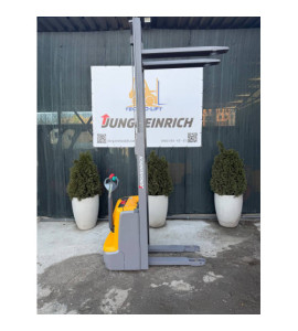 Штабелер електричний JUNGHEINRICH EJC 110, с.н. 90615351, мачта 2900 ZT мм, в.п. 1000 кг, 2020 р.в.
