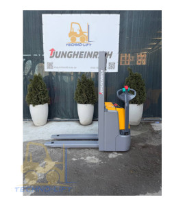 Штабелер електричний JUNGHEINRICH EJC 110, с.н. 90615351, мачта 2900 ZT мм, в.п. 1000 кг, 2020 р.в.