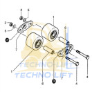 Балансир вантажних роликів, арт. 50052976