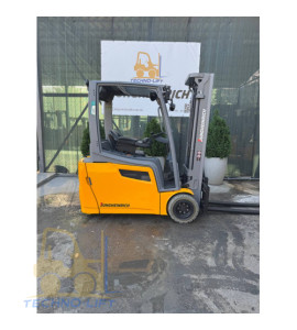 Навантажувач електричний JUNGHEINRICH EFG 220 с.н. FN572730, мачта 5000 DZ мм, в.п. 2000 кг, 2018 р.в.