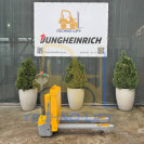 Візок електричний JUNGHEINRICH EJE 114i, с.н. 98344359, мачта 122 мм., в.п. 1400 кг, 2022 р.