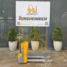Візок електричний JUNGHEINRICH EJE 114i, с.н. 98344359, мачта 122 мм., в.п. 1400 кг, 2022 р.