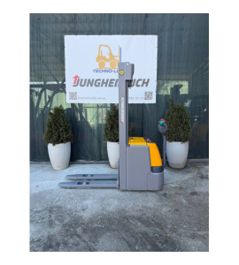 Штабелер електричний JUNGHEINRICH EJC 214, мачта 5350 DZ мм, в.п. 1400 кг.