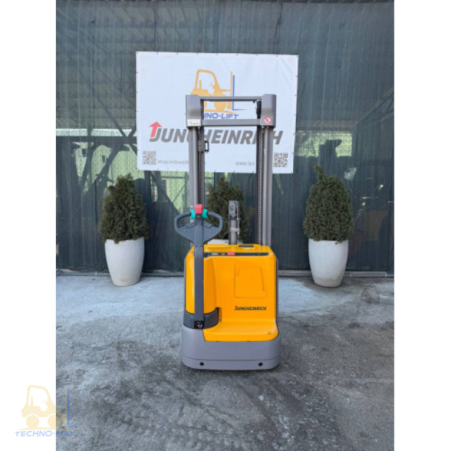 Штабелер електричний JUNGHEINRICH EJC 214, мачта 5350 DZ мм, в.п. 1400 кг.