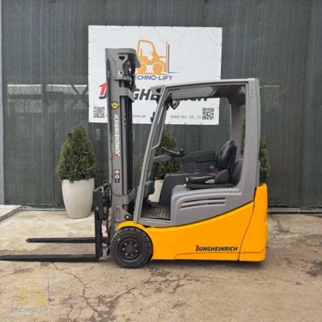 Навантажувач електричний JUNGHEINRICH EFG 216k с.н. FN611151, мачта 5500 DZ мм, в.п.1600 кг, 2019 р.