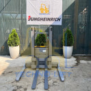 Штабелер електричний JUNGHEINRICH EJC 214b, с.н. 90646983, мачта 2500 ZT мм, в.п. 1400 кг., 2021 р Li-ion