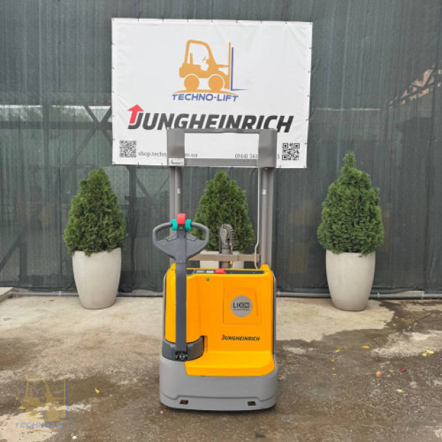 Штабелер електричний  JUNGHEINRICH  EJC 112, с.н.90586589, мачта 2900 ZZ, в.п. 1200 кг, 2019 р.в.