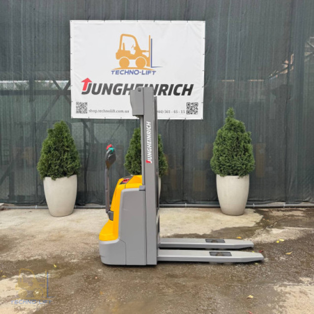 Штабелер електричний  JUNGHEINRICH  EJC 112, с.н.90586589, мачта 2900 ZZ, в.п. 1200 кг, 2019 р.в.