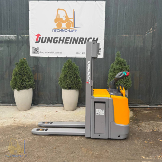 Штабелер електричний JUNGHEINRICH ERC 212z, с.н. 90603410, в.п. 1200 кг, мачта 2900 ZZ мм, 2020 р.в.