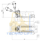 Електричний візок AntOn by JUNGHEINRICH PTL1.5 у комплекті з батареєю та зарядим пристроєм 2025 р.в.