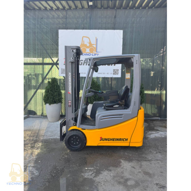 Навантажувач електричний JUNGHEINRICH EFG 218k, с.н. FN581185, мачта 3300 ZZ мм, в.п.1800 кг, 2018 р.в.