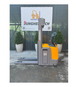 Штабелер електричний JUNGHEINRICH ERC 214z, с.н. 90499887, мачта 4690 DZ мм., в.п. 1400 кг, 2016 р.в